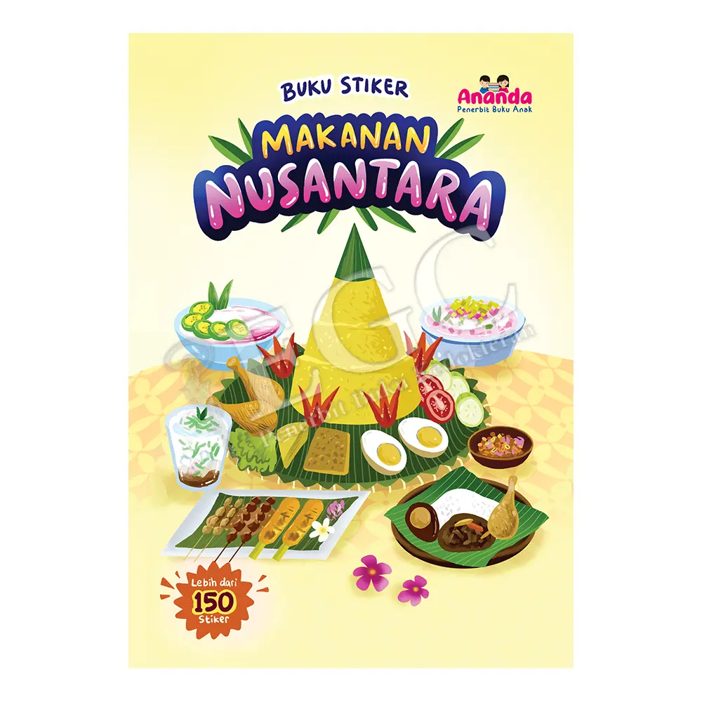 Buku Stiker Makanan Nusantara