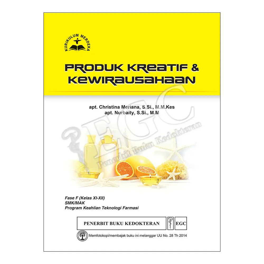 Produk Kreatif & Kewirausahaan Fase F Kls XI-XII