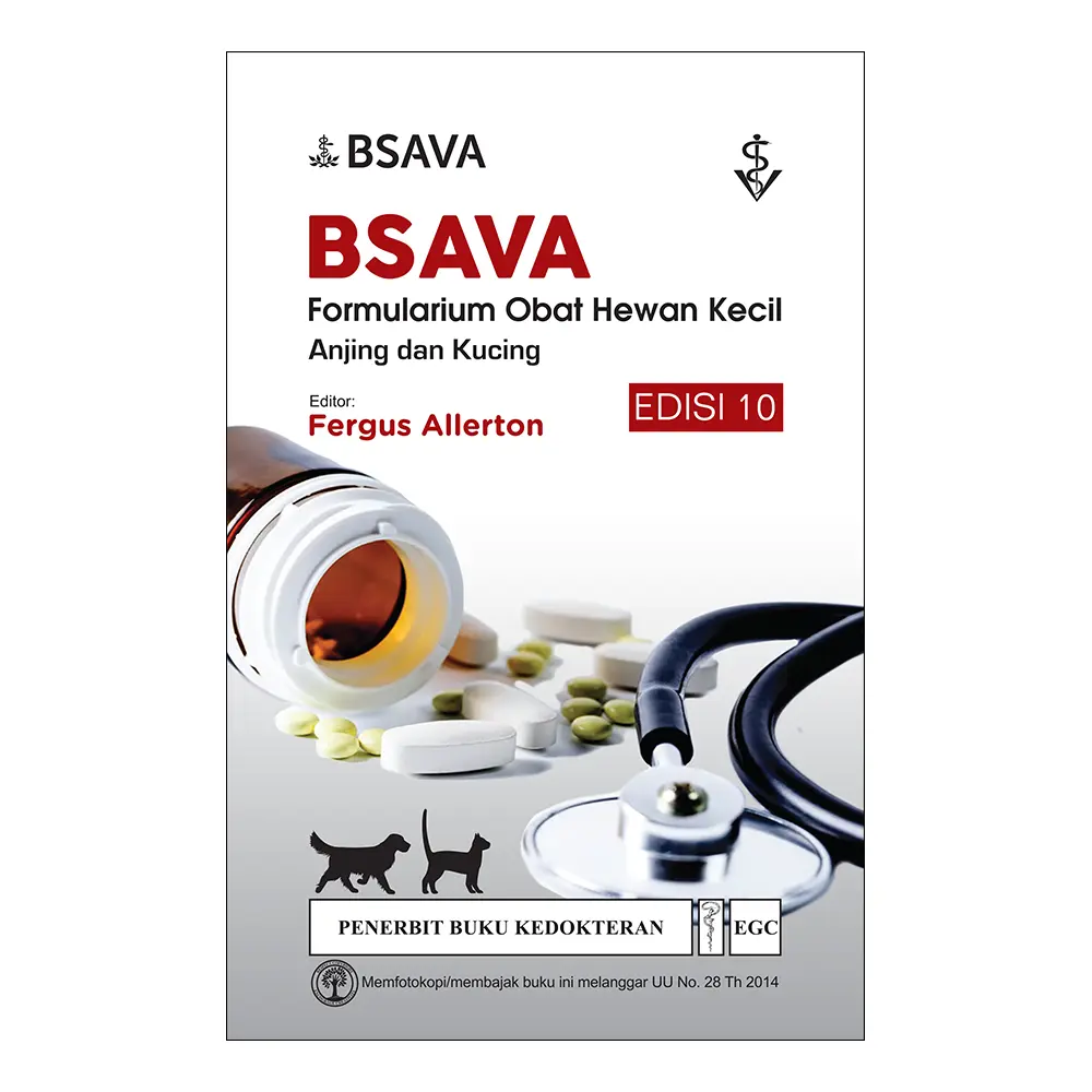 BSAVA Formularium Anjing & Kucing E/10 (bp)