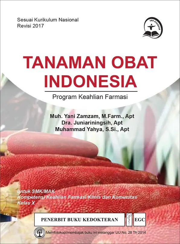 TOI^ Farmakognosi Dasar Kls X SMK (Yani) JBR