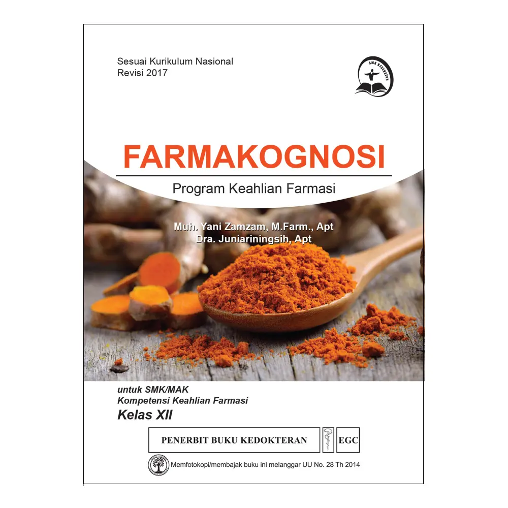 Farmakognosi^ Kelas XII u/SMK (Yani) JBR
