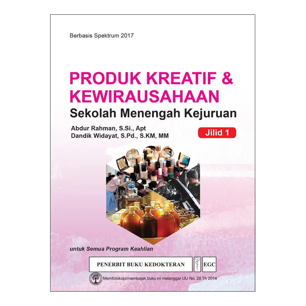 Produk Kreatif Jil.1 u/SMK (Abdur) JTM