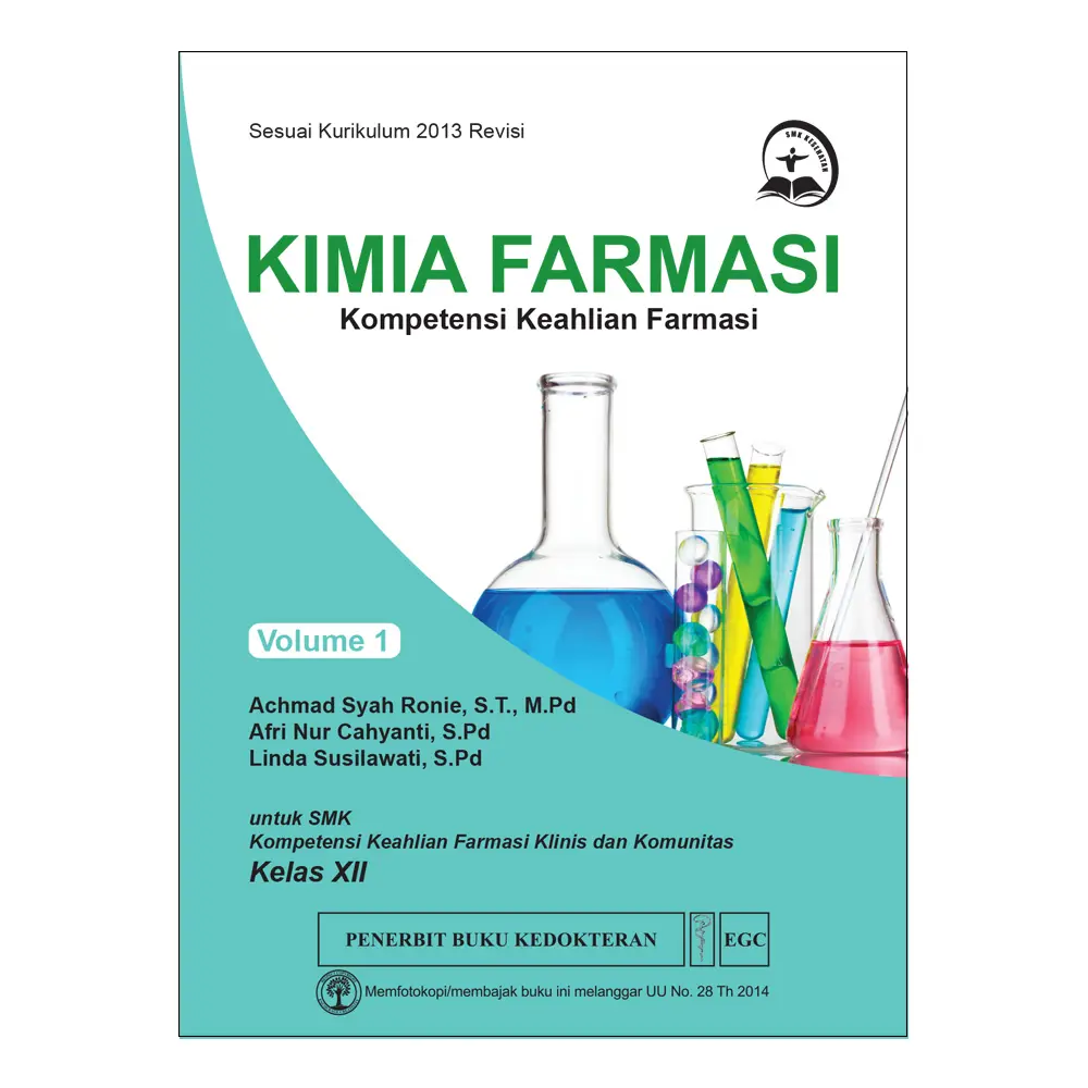 Kimia Far Kls XII Vol.1 SMK (Achmad) JTG
