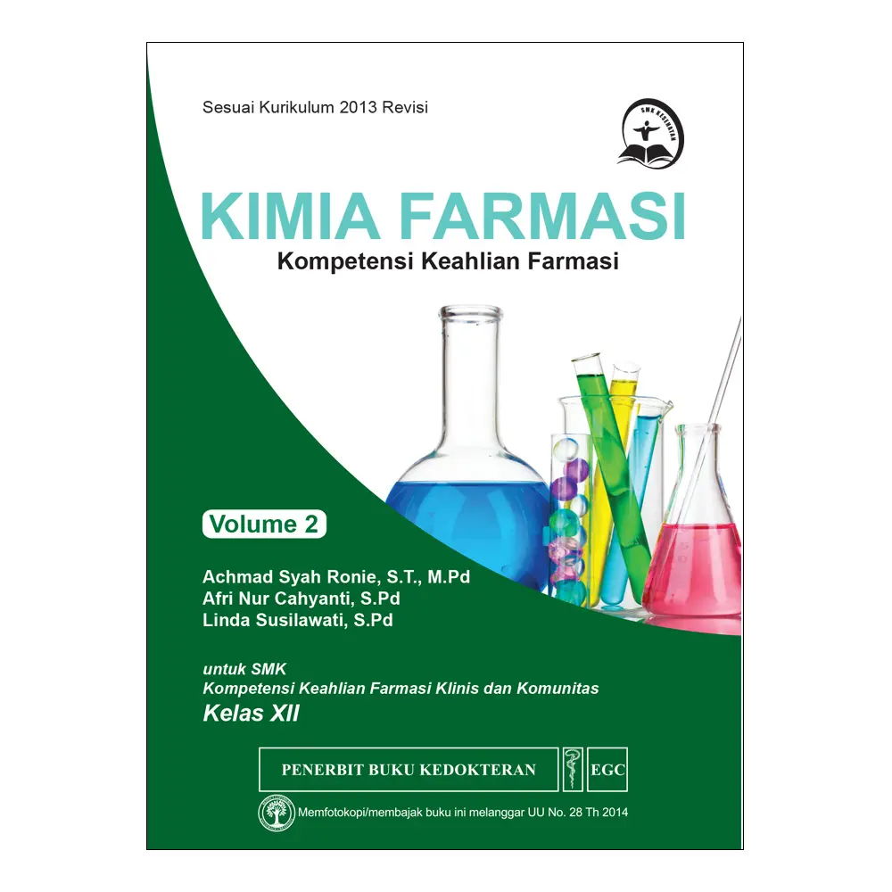 Kimia Far Kls XII Vol.2 SMK (Achmad) JTG