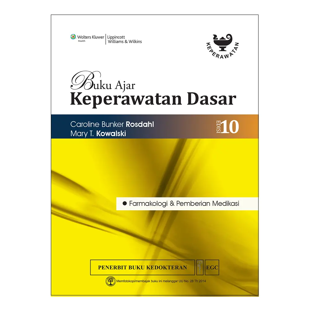 Buku Ajar Kep. Dsr Farmakologi Rosdahl (bp)