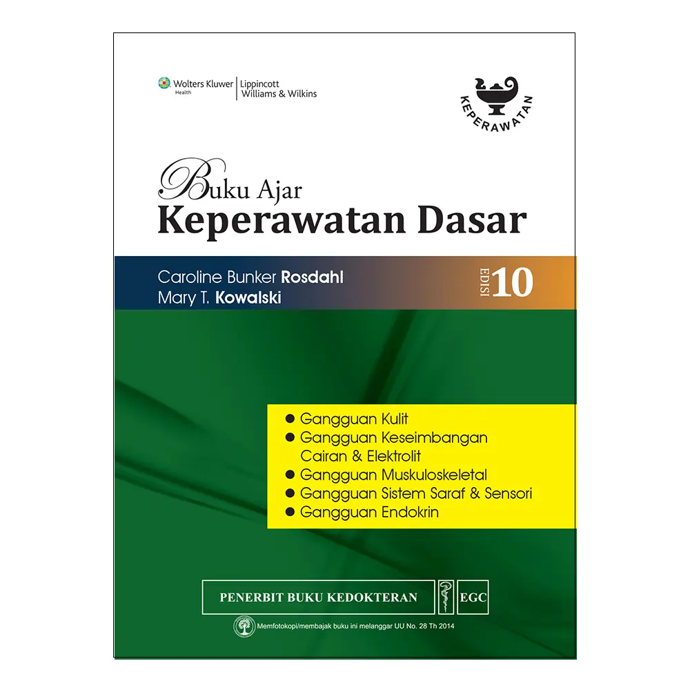 Buku Ajar Kep. Dsr Gang. Kulit Rosdahl E/10 (bp)