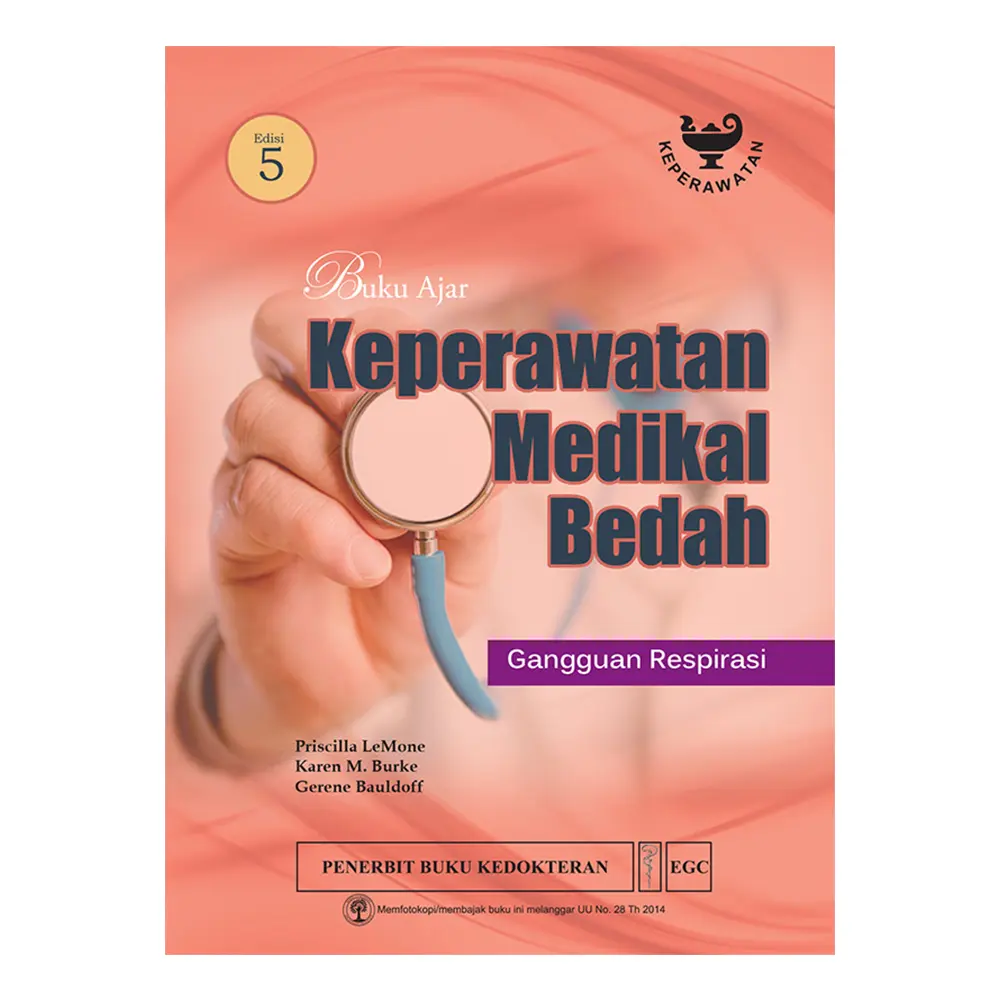 Buku Ajar KMB Gangguan Respirasi E/5 (bp)