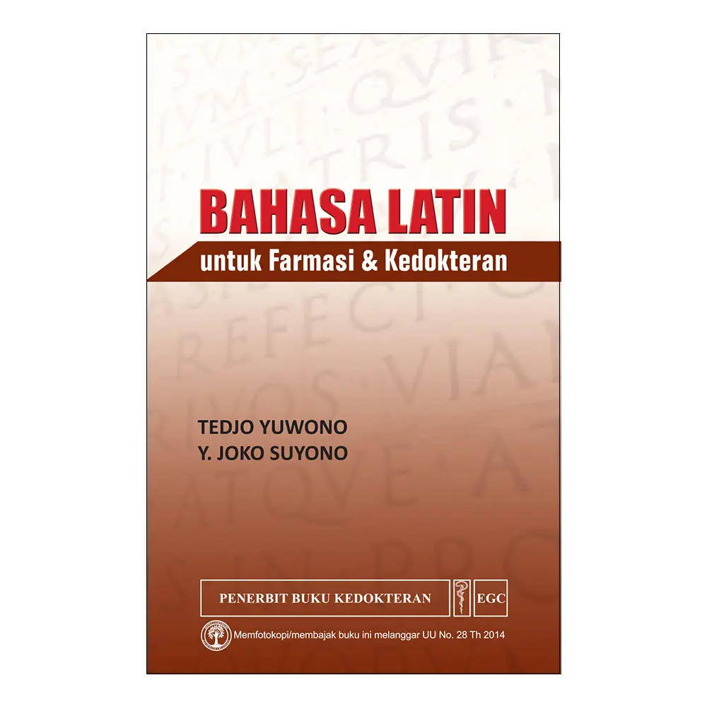 Bahasa Latin untuk Farmasi & Kedokteran (bp)