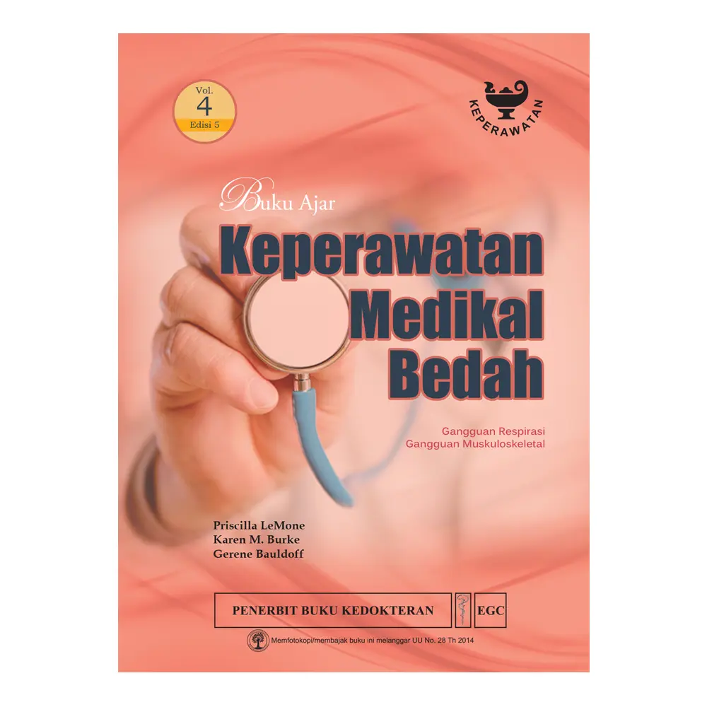 Buku Ajar Kep. Medikal Bedah Vol.4 E/5 (bp)