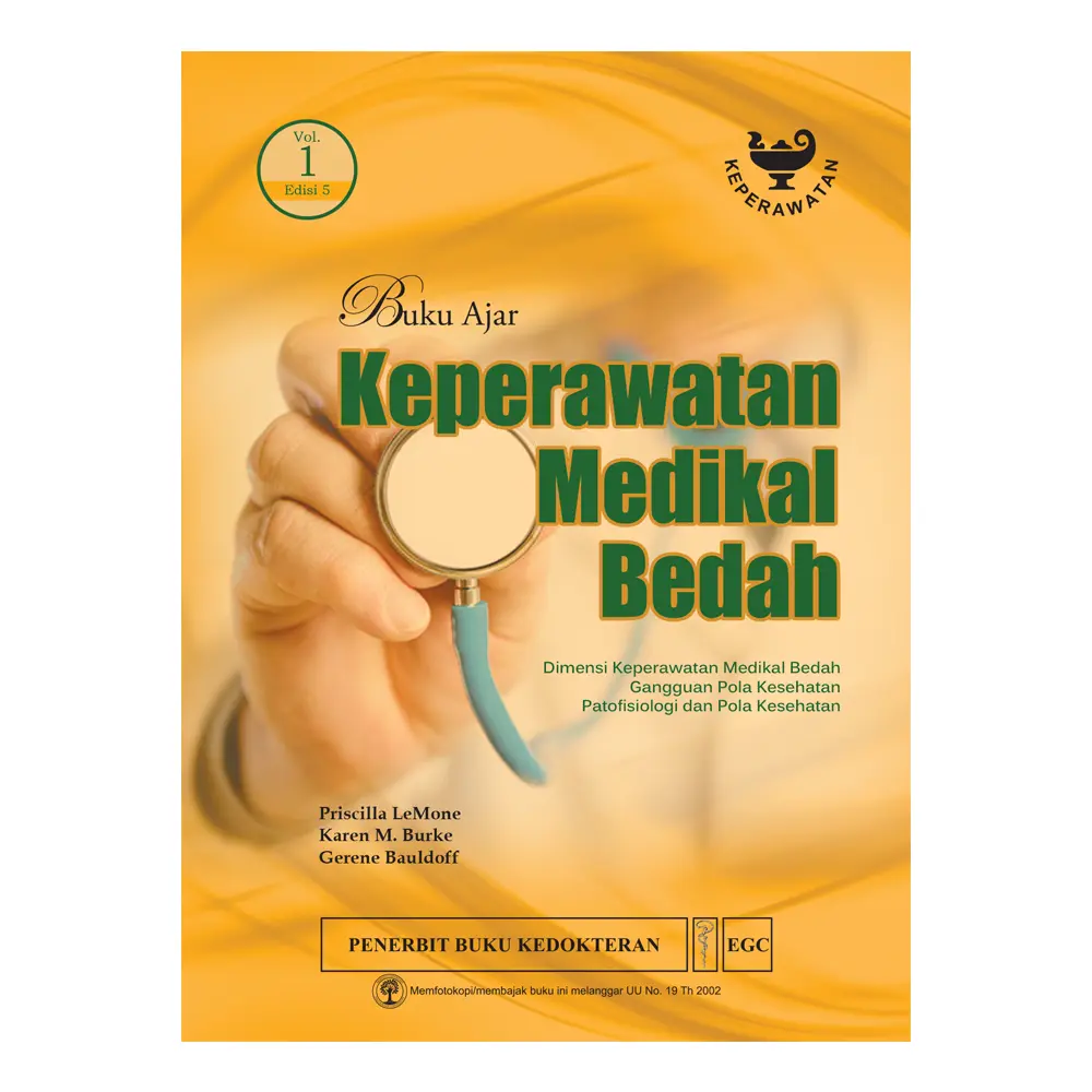 Buku Ajar Kep. Medikal Bedah Vol.1 E/5 (bp)