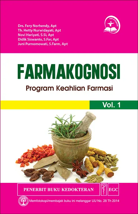 Farmakognosi u/SMK Farmasi Vol.1