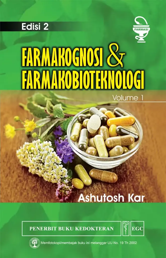 Farmakognosi & Farmakobio E/2 Vol.1