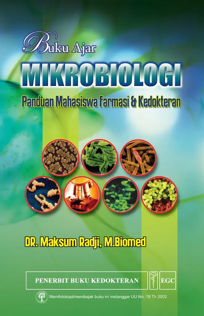 Buku Ajar Mikrobiologi u/Mhs Farmasi
