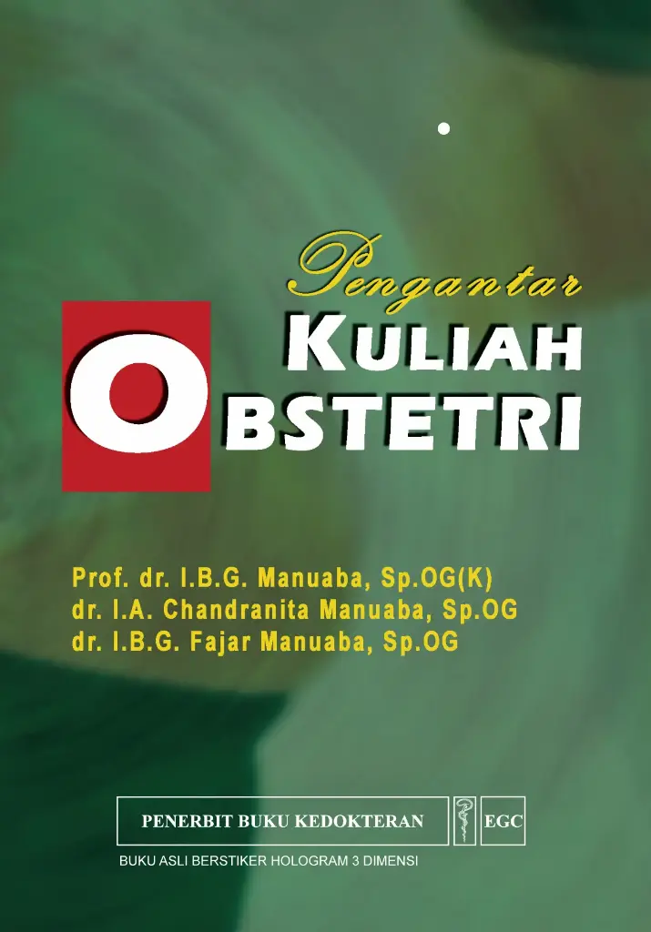 Pengantar Kuliah Obstetri