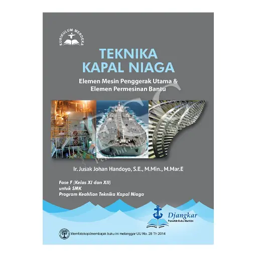 [978-623-203-396-2] TKN Mesin Penggerak Utama Kapal dan Permesinan