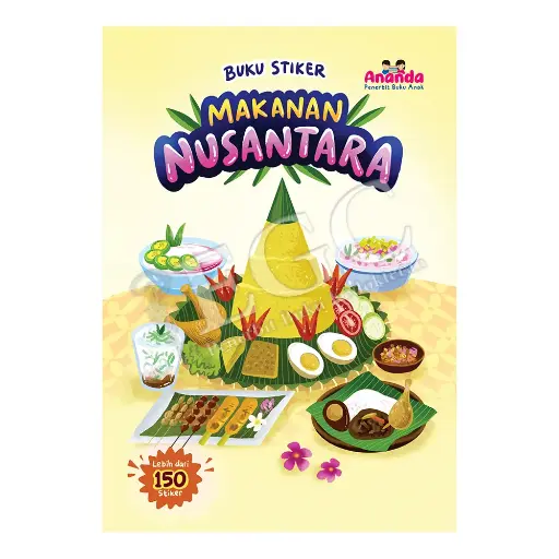 [978-623-203-484-6] Buku Stiker Makanan Nusantara