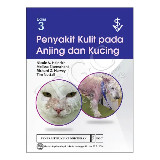 [978-623-203-364-1] Penyakit Kulit pada Anjing & Kucing E/3 (bp)