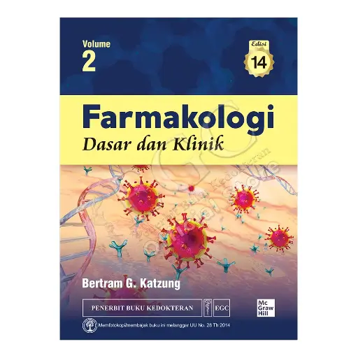 [978-623-203-343-6] Farmakologi Dasar Katzung V.2 E/14 (bp)
