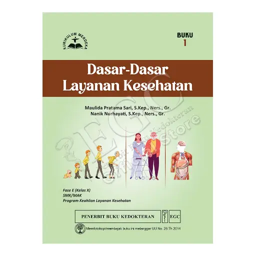 [978-623-203-539-3] Dasar-dasar Layanan Kes Buku 1 Fase E Kls X