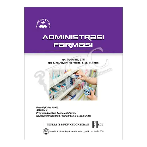 [978-623-203-523-2] Administrasi Farmasi Fase F Kls XI-XII
