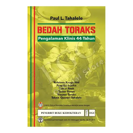 [978-623-203-437-2] Bedah Toraks Pengalaman Klinis 44 Tahun