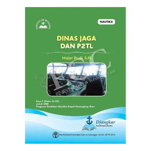 [978-623-203-555-3] Dinas Jaga & P2TL Fase F Kls XI-XII (Nautika)