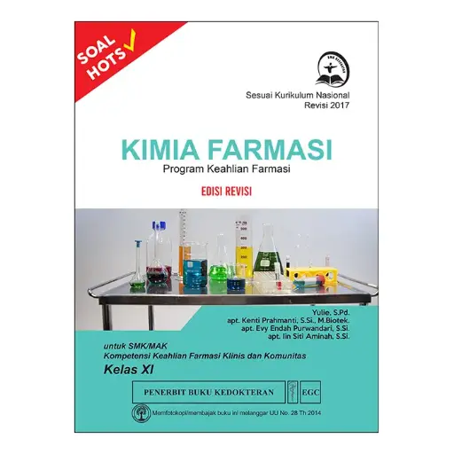 [978-623-203-295-8] Kimia^ Far Kls XI SMK REV (Yulie) JBR