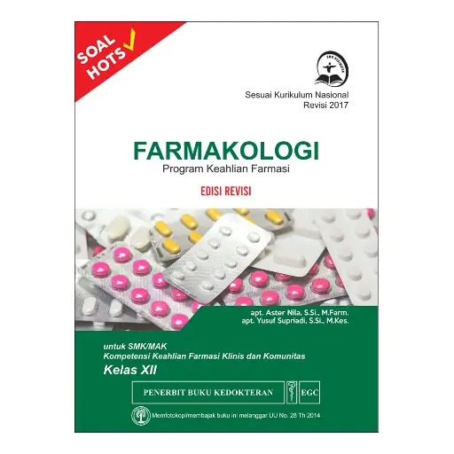 [978-623-203-299-6] Farmakologi^ SMK Kls XII REV (Aster) JBR