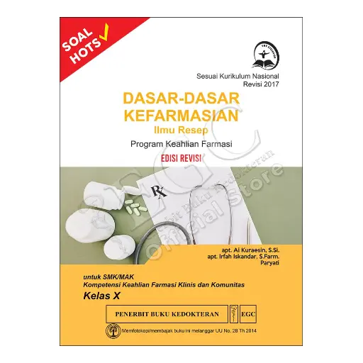[978-623-203-305-4] Dasar2^ Kefar.Ilmu Resep SMK REV (Ai Kuraesin)