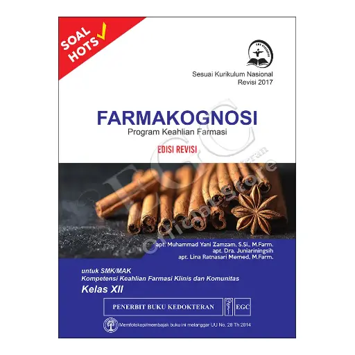 [978-623-203-304-7] Farmakognosi^ Kelas XII u/SMK REV (Yani)