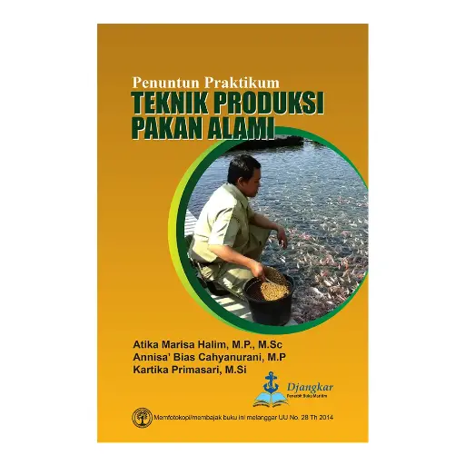 [978-623-203-267-5] Teknik Produksi Pakan Alami