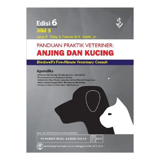 [978-623-203-197-5] Panduan Praktik Veteriner Jil.5 E/6 (bp)