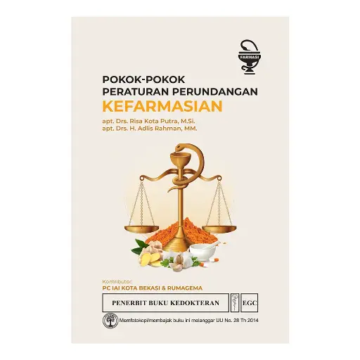 [978-623-203-276-7] Pokok Peraturan Perundangan Kefarmasian