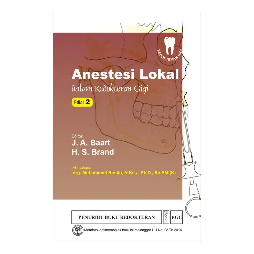 [978-623-203-166-1] Anestesi Lokal dlm Ked. Gigi E/2 (bp)