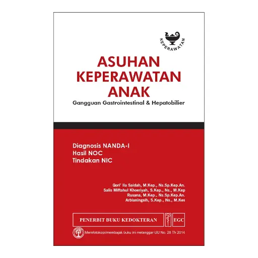[978-623-203-126-5] Asuhan Kep. Anak Gang. Gastrointestinal