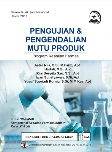 [978-979-044-819-3] Pengujian^ & Pengendalian Mutu SMK