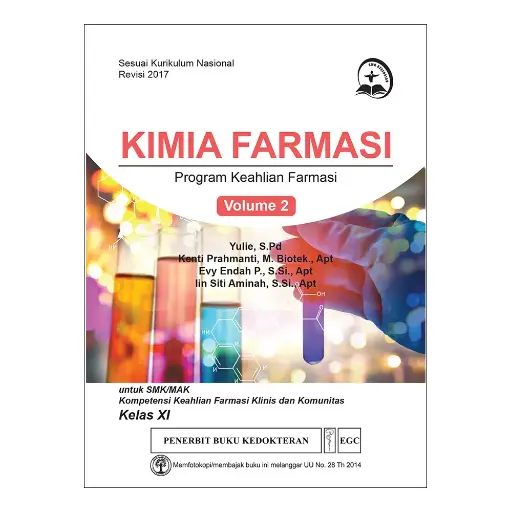 [978-979-044-912-1] Kimia^ Far Kls XI Vol.2 SMK (Yulie) JBR