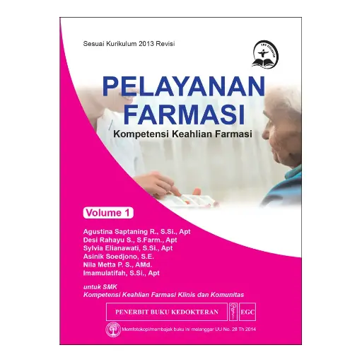 [978-979-044-831-5] Pelayanan Farmasi V.1 SMK (Agustina) JTG