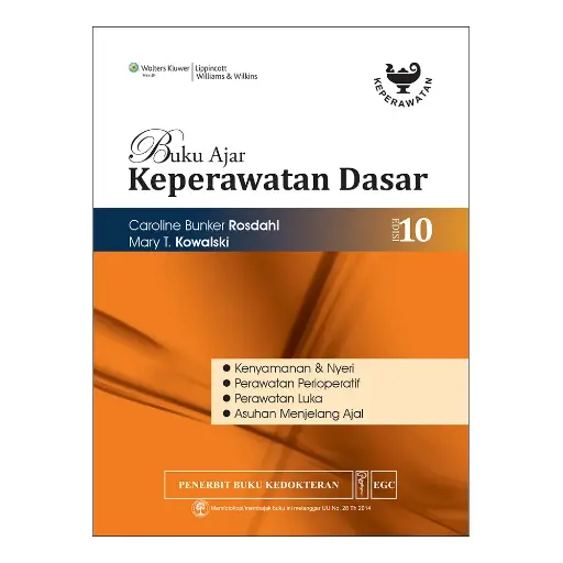 [978-979-044-756-1] Buku Ajar Kep. Dsr Kenyamanan Rosdahl E/10 (bp)