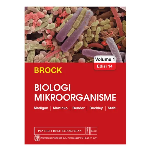 [978-979-044-727-1] Brock* Biologi Mikroorgan Vol.1 E/14 (bp)