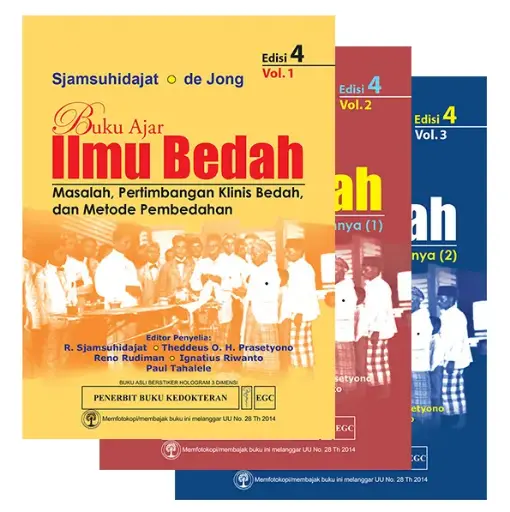 [978-979-044-774-5] Buku Ajar Ilmu Bedah E/4 (Set)