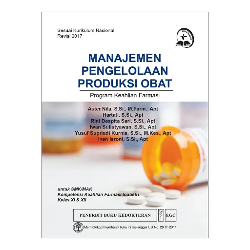 [978-979-044-802-5] Manajemen^ Pengelolaan Obat u/SMK
