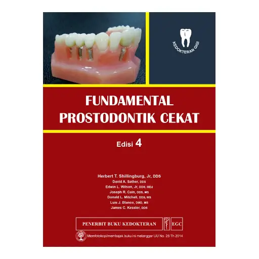 [978-979-044-626-7] Fundamental Prostodontik Cekat E/4 (bp)