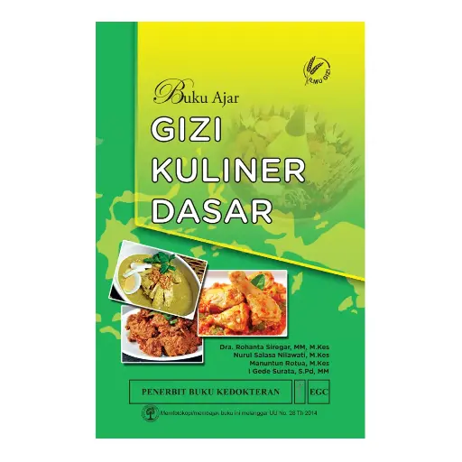 [978-979-044-643-4] Buku Ajar Gizi Kuliner Dasar (bp)