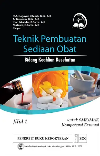 [978-979-044-588-8] Teknik^ Pemb. Sediaan Obat 1 SMK BKK