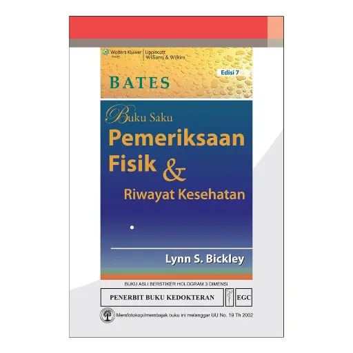 [978-979-044-541-3] Buku Saku Pemeriksaan Fisik E/7 (bp)