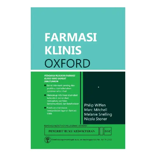 [978-979-044-493-5] Farmasi Klinis Oxford
