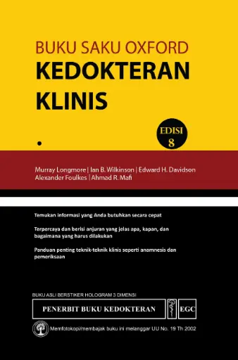 [978-979-044-472-0] Buku Saku Oxford Kedokteran Klinis E/8 (hc)