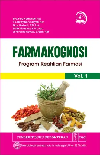 [978-979-044-369-3] Farmakognosi u/SMK Farmasi Vol.1