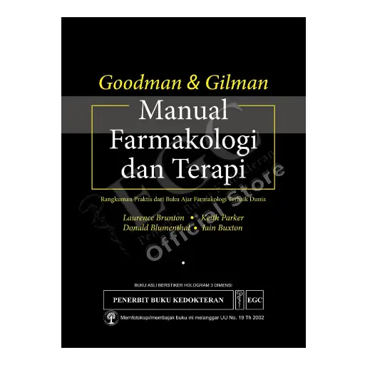 [978-979-044-079-1] G&G Manual Farmakologi & Terapi (McG) - HC